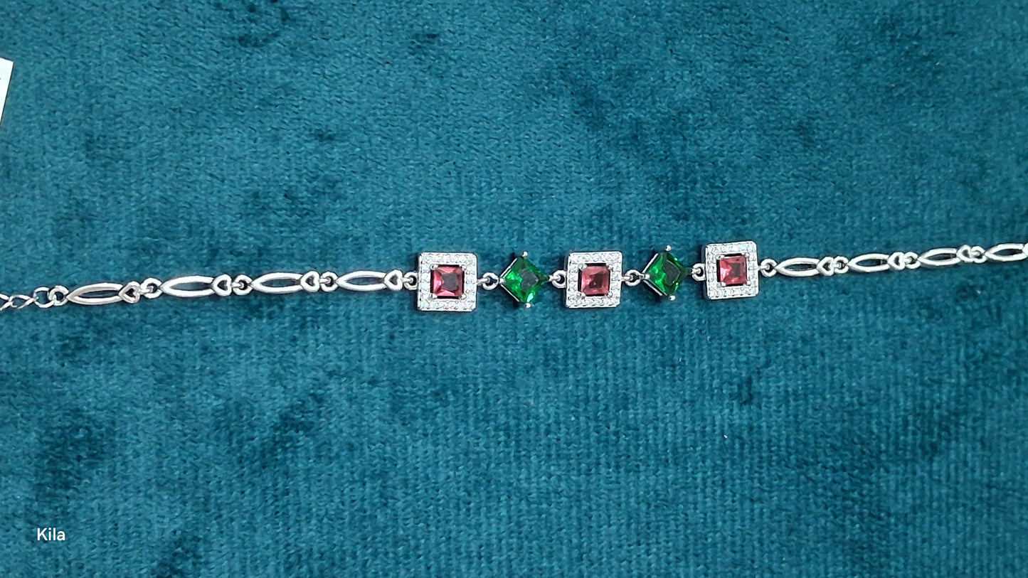92.5 Silver Bracelet | Stylish Refined Design | Elegant Jewellery