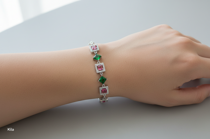 92.5 Silver Bracelet | Stylish Refined Design | Elegant Jewellery