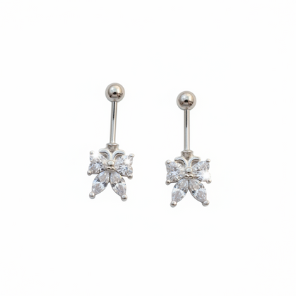 92.5 Silver Butterfly Bugadi | Stylish Cute Design | Elegant Jewellery