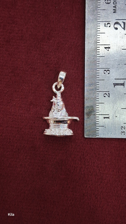 92.5 Silver Shiva Pendant | Powerful Divine Motif | Stylish Jewellery