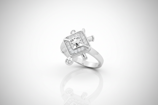 92.5 Silver Tortoise Ring for Women | Protective Symbol Design | Elegant Jewellery