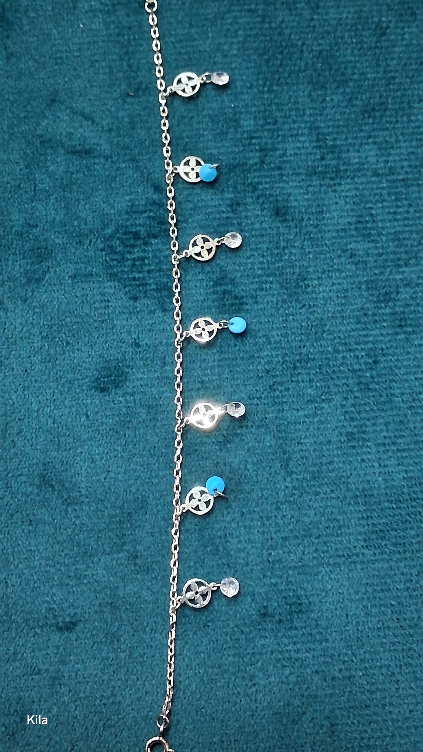 92.5 Silver Charm Bracelet | Stylish Premium Finish | Elegant Jewellery