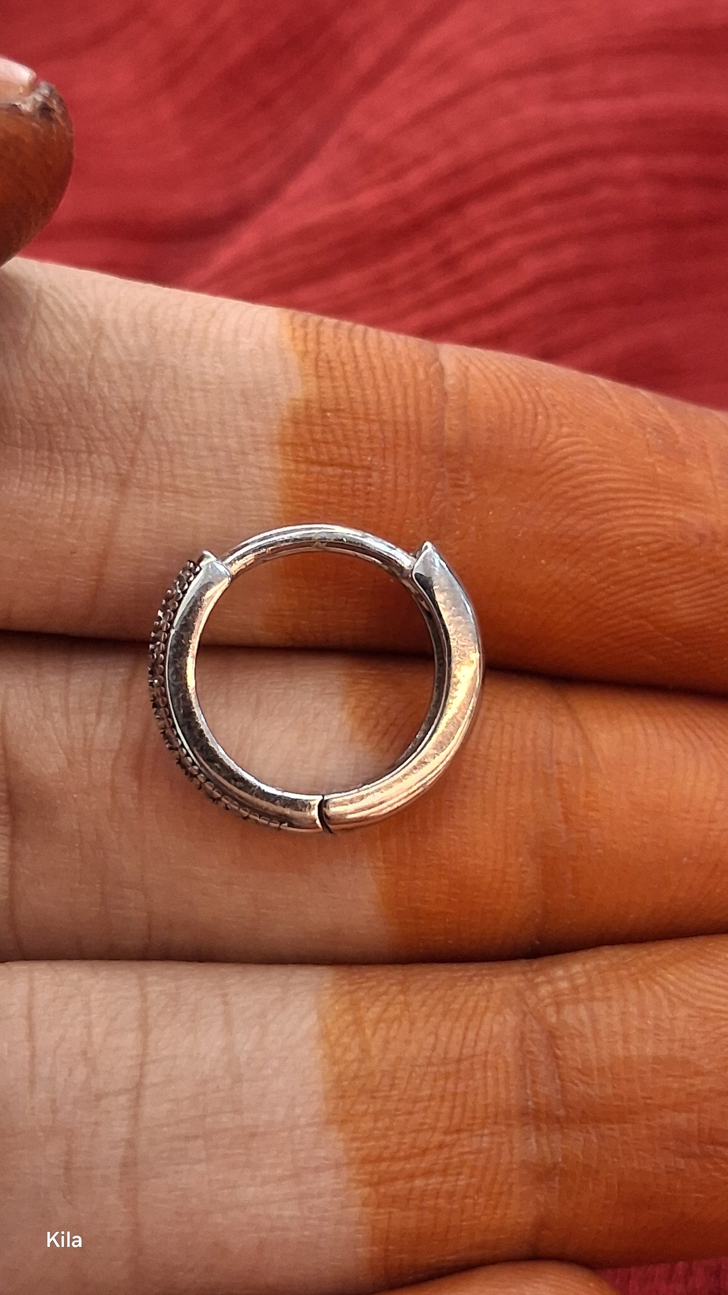 92.5 Silver Bali Earrings | Stylish Classic Hoop Design | Elegant Jewellery