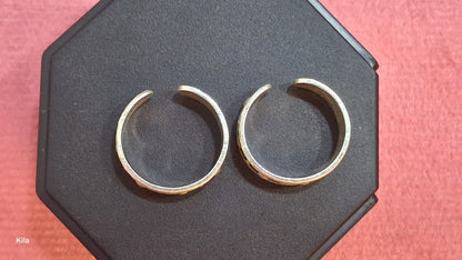 92.5 Silver Stylish Toe Rings | Premium Elegant Design | Jewellery