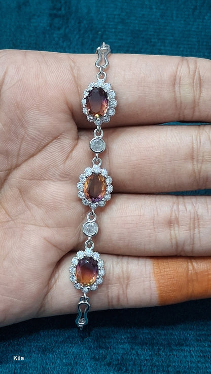 92.5 Silver Bracelet | Stylish Elegant Design | Comfortable Fashion Jewellery