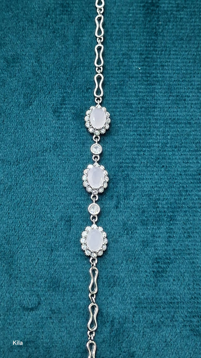 92.5 Silver Bracelet | Stylish Refined Design | Elegant Jewellery