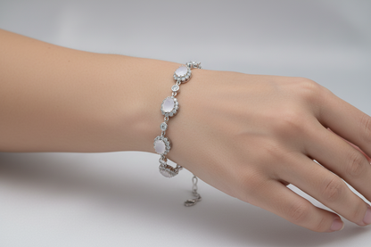 92.5 Silver Bracelet | Stylish Refined Design | Elegant Jewellery