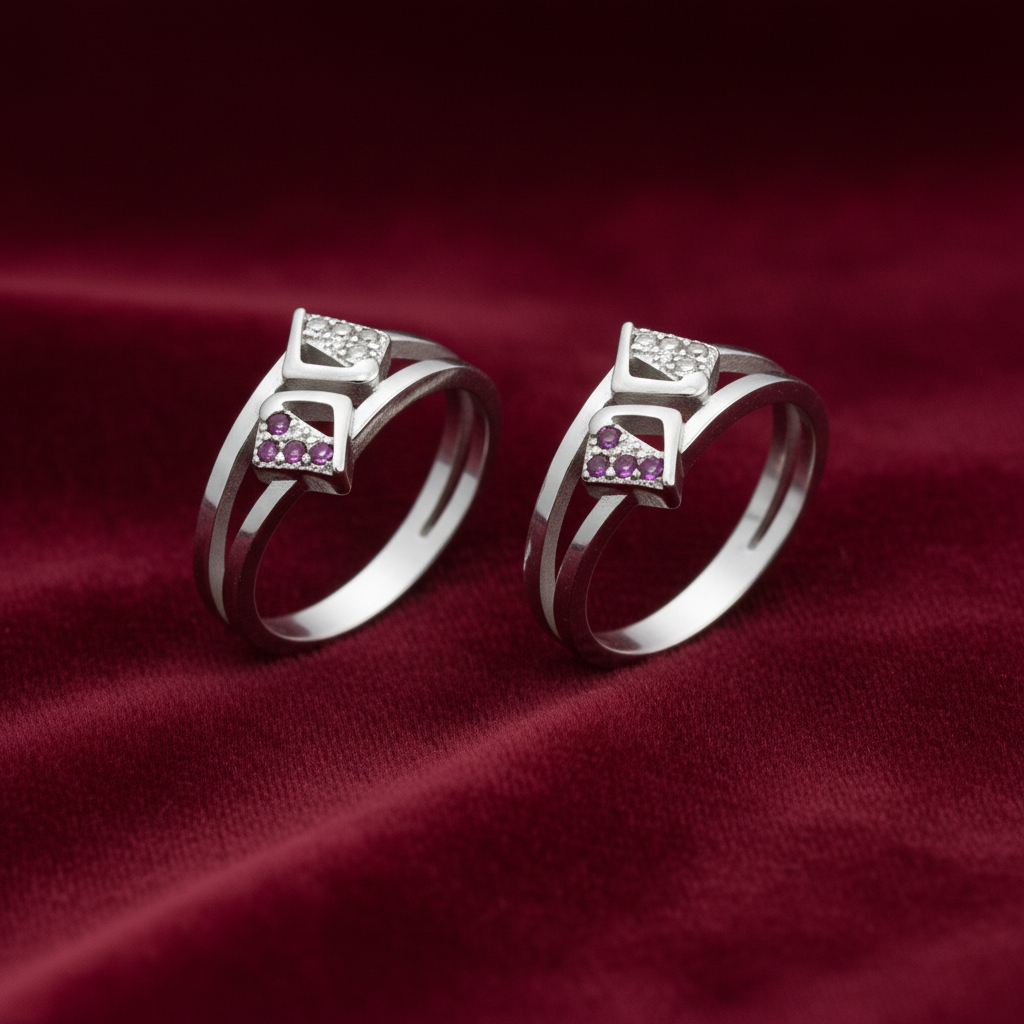 92.5 Silver Elegant Toe Rings | Refined Stylish Finish | Jewellery