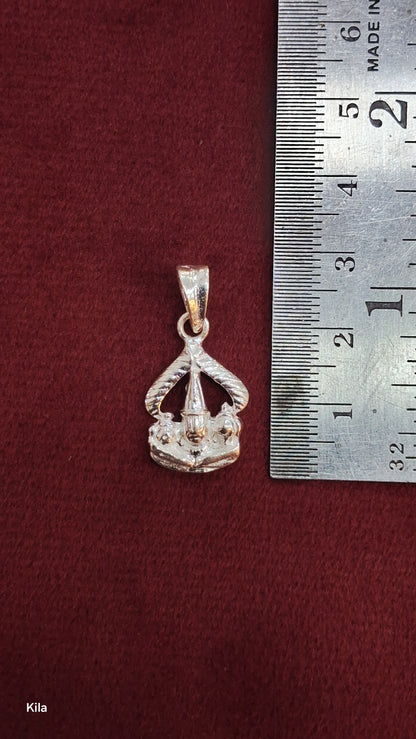 92.5 Silver Venkateswara Swamy Pendant | Traditional Divine Design | Jewellery