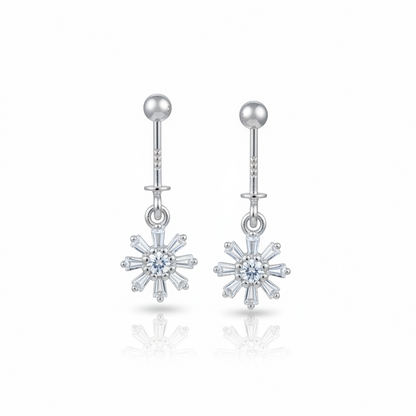 92.5 Silver Bugadi | Stylish Classic Design | Elegant Jewellery pair