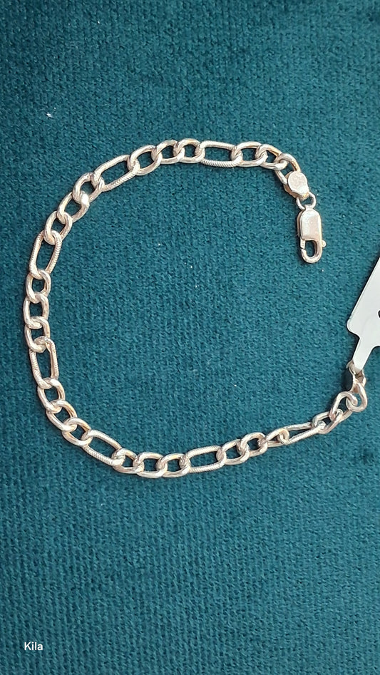 92.5 Silver Men’s Bracelet 8.5 Inches | Stylish Premium Finish | Elegant Jewellery