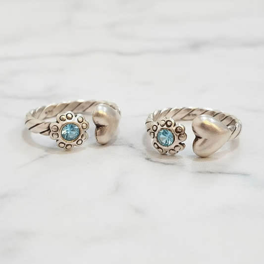 92.5 Silver Premium Toe Rings | Elegant Traditional Design | Jewellery