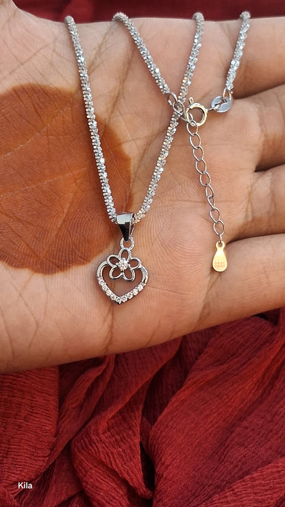 925 Silver Premium Italian Chain 18 Inches | Stylish Elegant Design | Jewellery