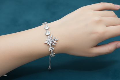92.5 Silver Bracelet | stylish Design | Elegant Jewellery
