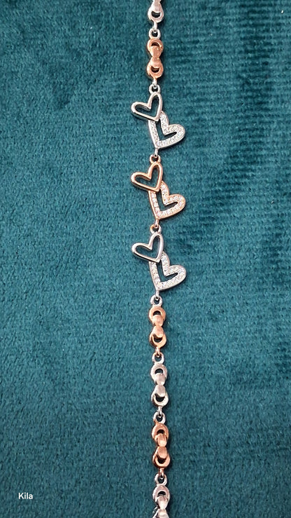 92.5 Silver Bracelet | Stylish Elegant Design | Comfortable Fashion Jewellery