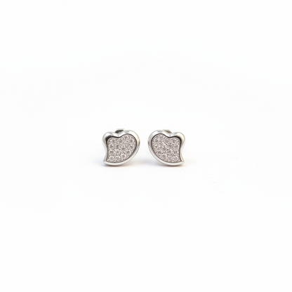 92.5 Silver Simple Studs | Stylish Clean Design | Elegant Jewellery