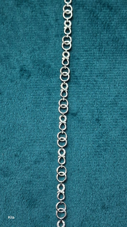 92.5 Silver Bracelet | Stylish Elegant Design | Comfortable Fashion Jewellery