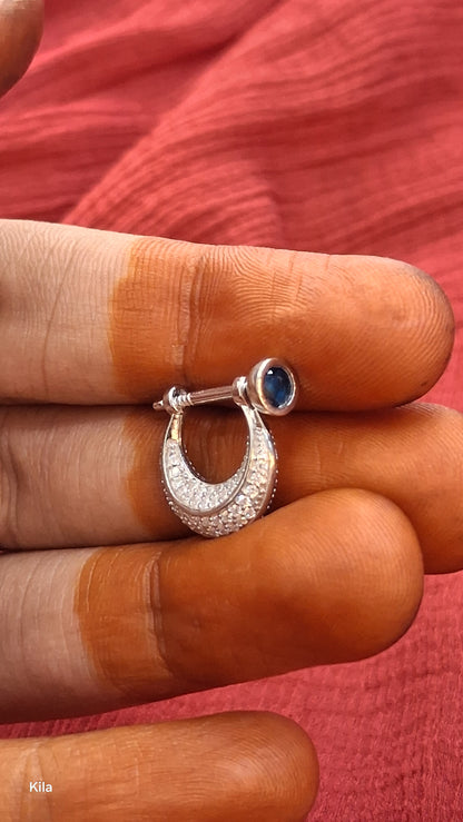 92.5 Silver Bali Earrings | Stylish Classic Design | Elegant Jewellery