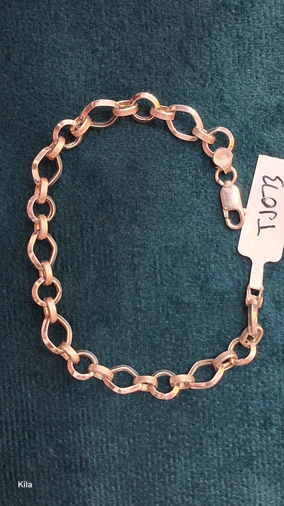 92.5 Silver Men’s Bracelet 8.5 Inches | Stylish Premium Finish | Elegant Jewellery