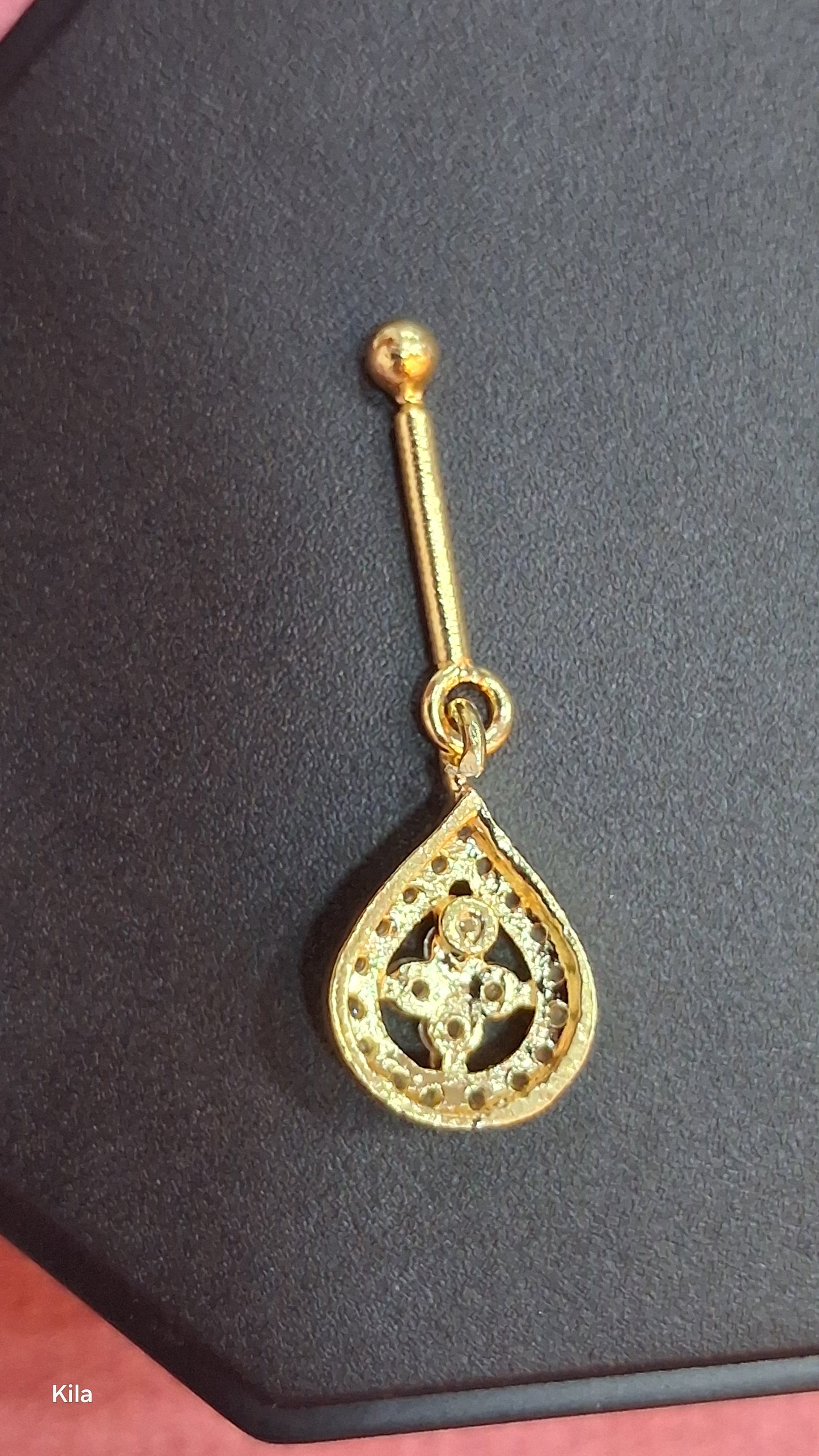 92.5 Silver Classic White Stone Bugadi Pair | Timeless Elegant Design | Jewellery