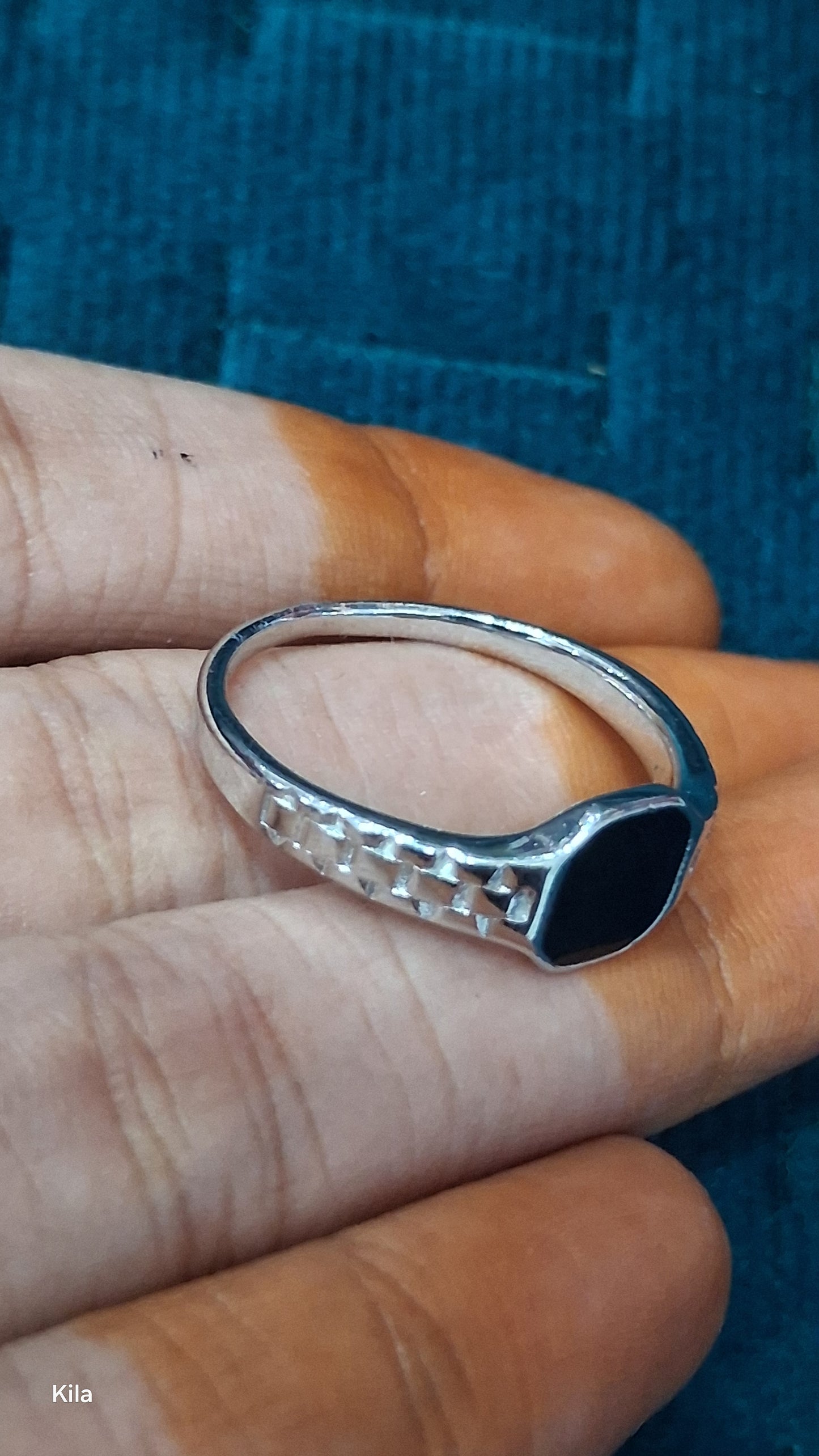 92.5 Silver Men’s Ring Size 23 | Stylish Refined Design | Elegant Jewellery