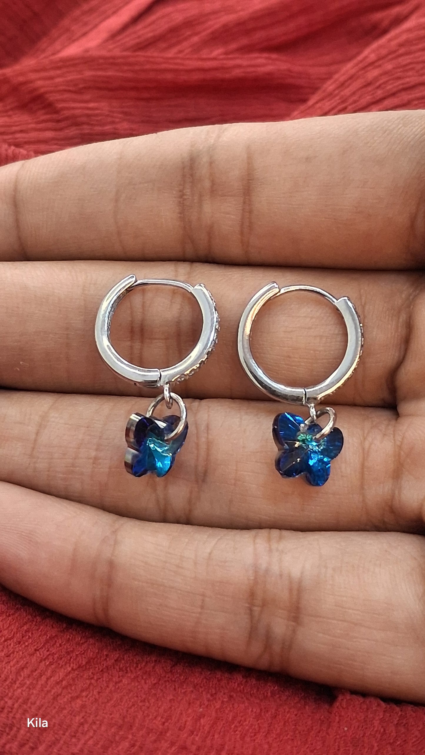 925 Silver Butterfly Earrings | Stylish Cute Design | Elegant Jewellery