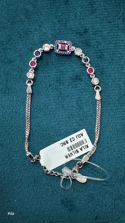 92.5 Silver Bracelet | Stylish Refined Design | Elegant Jewellery