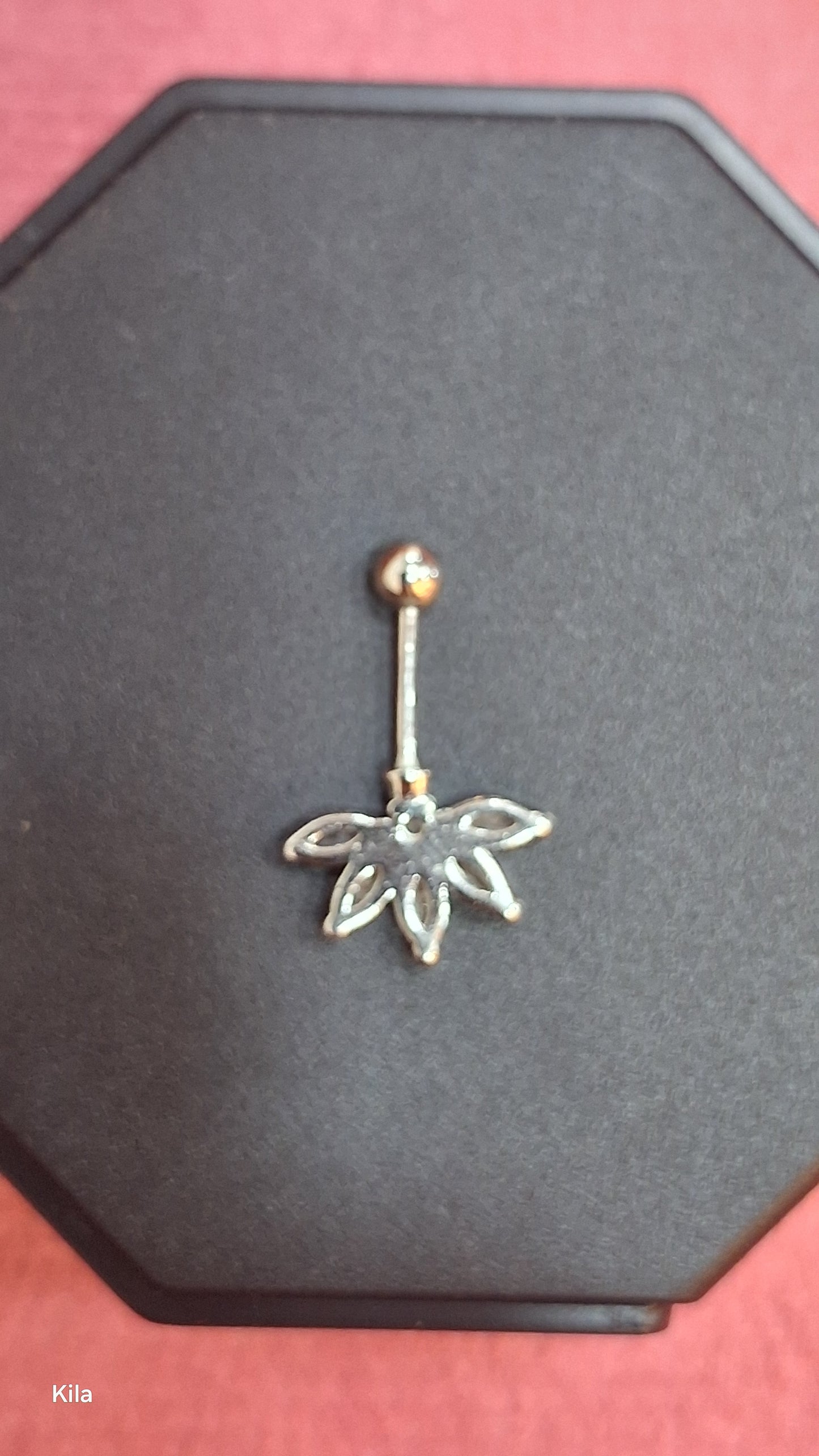 92.5 Silver Five Leaf Bugadi with Center Stone | Stylish Premium Design | Elegant Jewellery