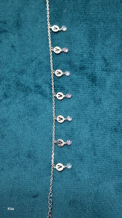 92.5 Silver Charm Bracelet | Stylish Classic Design | Elegant Jewellery