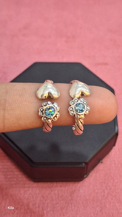 92.5 Silver Premium Toe Rings | Elegant Traditional Design | Jewellery