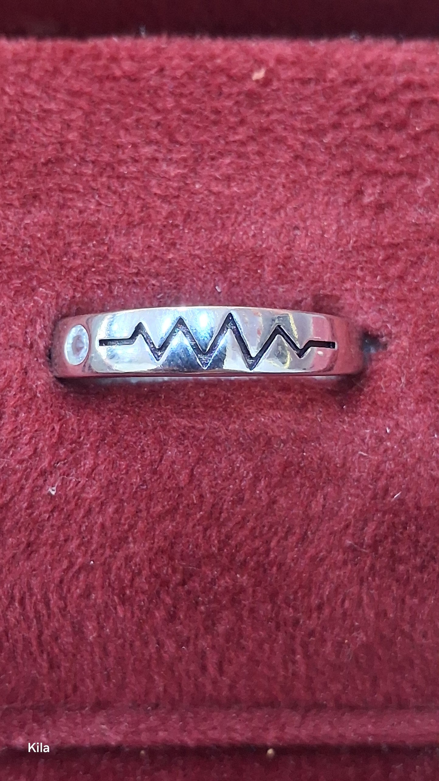 92.5 Silver Couple Rings (Men Size 19 | Women Size 8) | Stylish Classic Matching Design | Jewellery