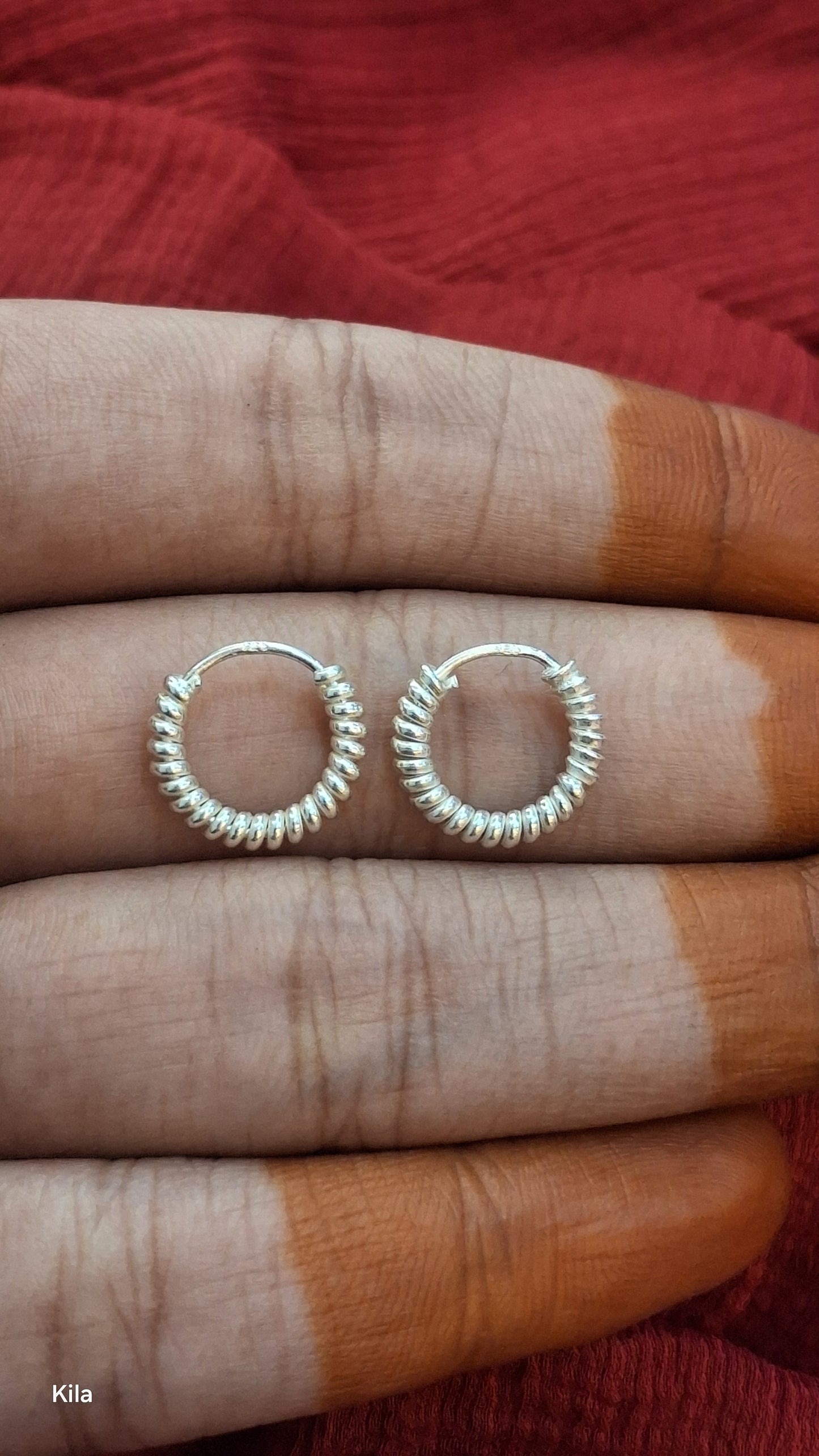 92.5 Silver Bali Earrings | Stylish Premium Finish | Elegant Jewellery