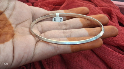 925 Silver Kada | Stylish Traditional Design | Elegant Jewellery