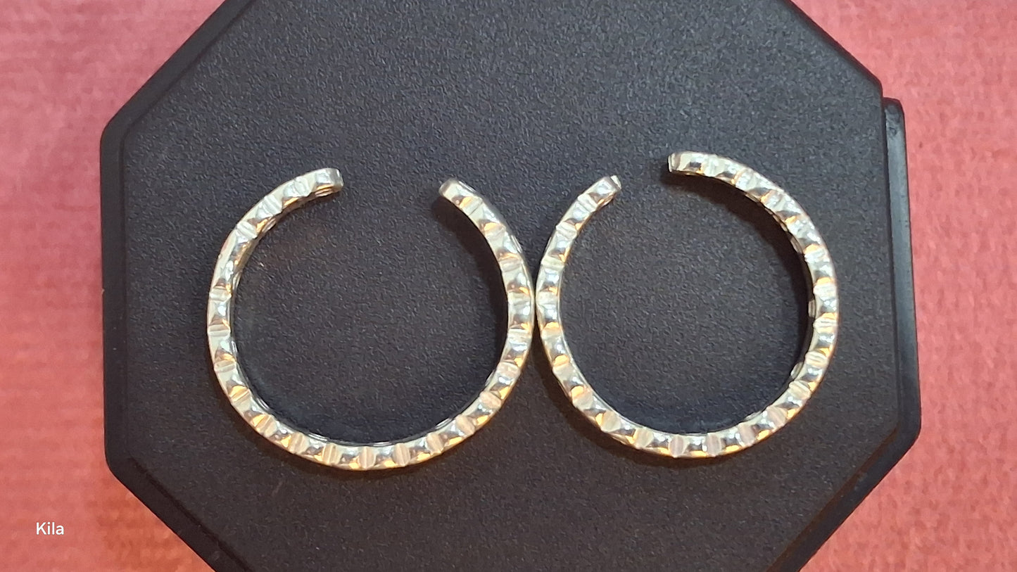 92.5 Silver Minimal Toe Rings | Smooth Finish Design | Elegant Jewellery