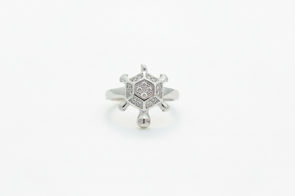 92.5 Silver Tortoise Ring | Premium Feng Shui Inspired Design | Stylish Jewellery