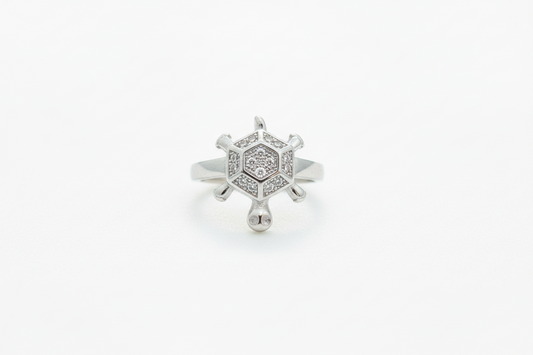 92.5 Silver Tortoise Ring | Premium Feng Shui Inspired Design | Stylish Jewellery