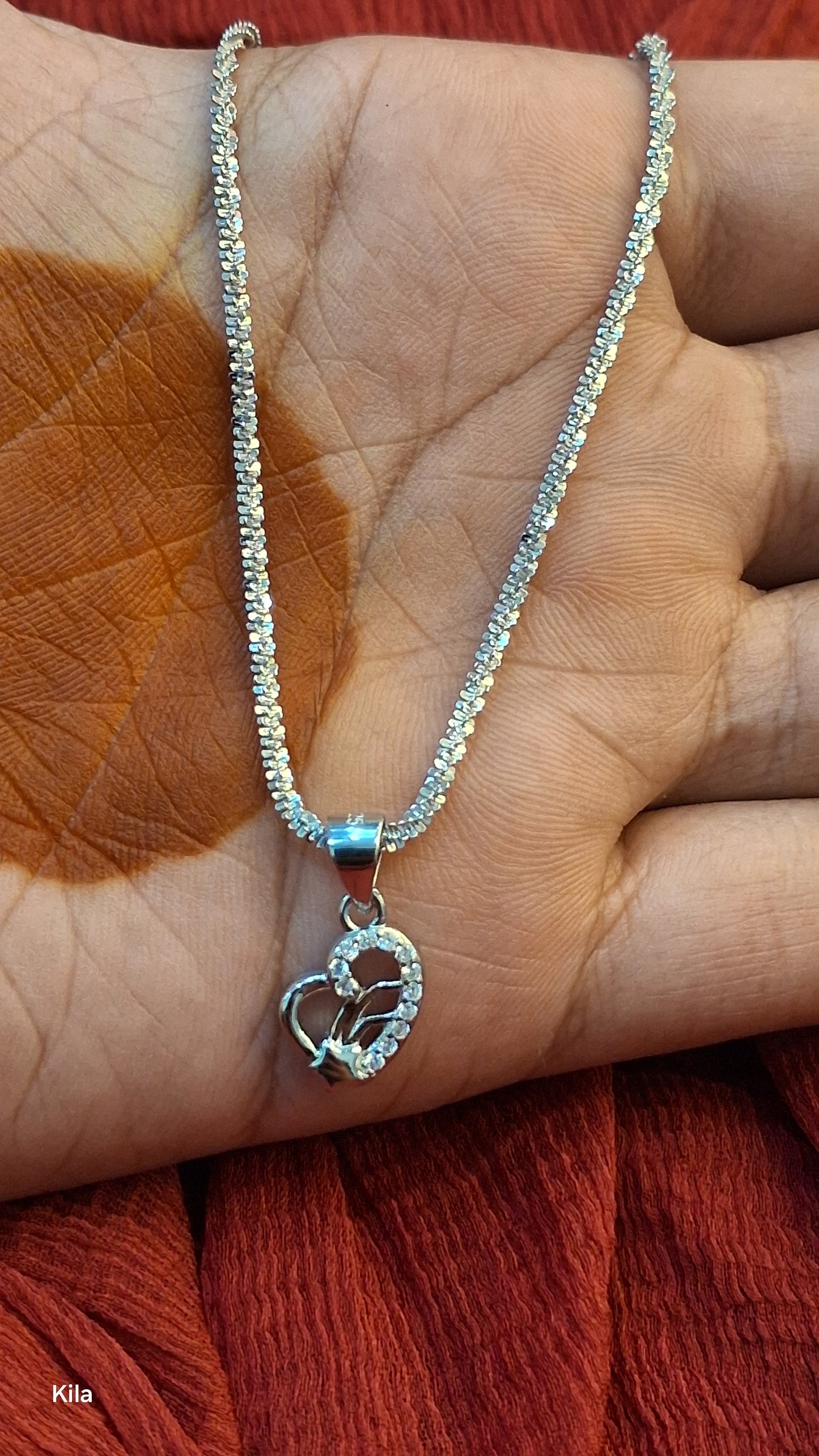 925 Silver Premium Italian Chain 18 Inches | Stylish Luxury Design | Elegant Jewellery