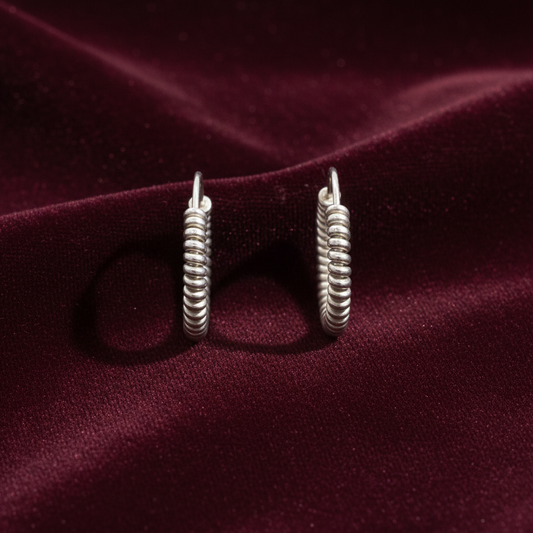 92.5 Silver Bali Earrings | Stylish Premium Finish | Elegant Jewellery