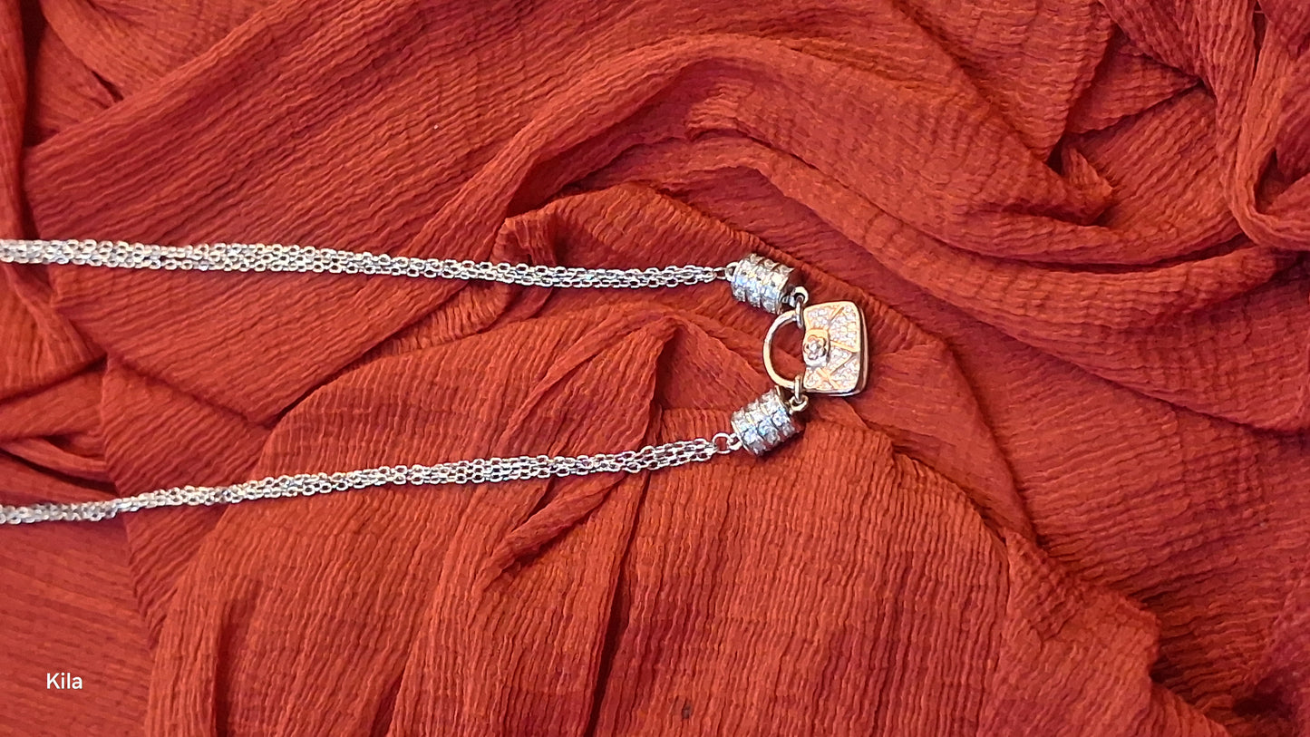 925 Silver Premium Stylish Chain 18 Inches | Stylish Elegant Design | Jewellery