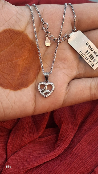925 Silver Premium Chain 18 Inches | Stylish Premium Finish | Elegant Jewellery