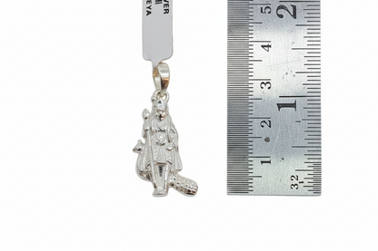 92.5 Silver Karthikeya Swamy Pendant | Divine Warrior Design | Elegant Jewellery