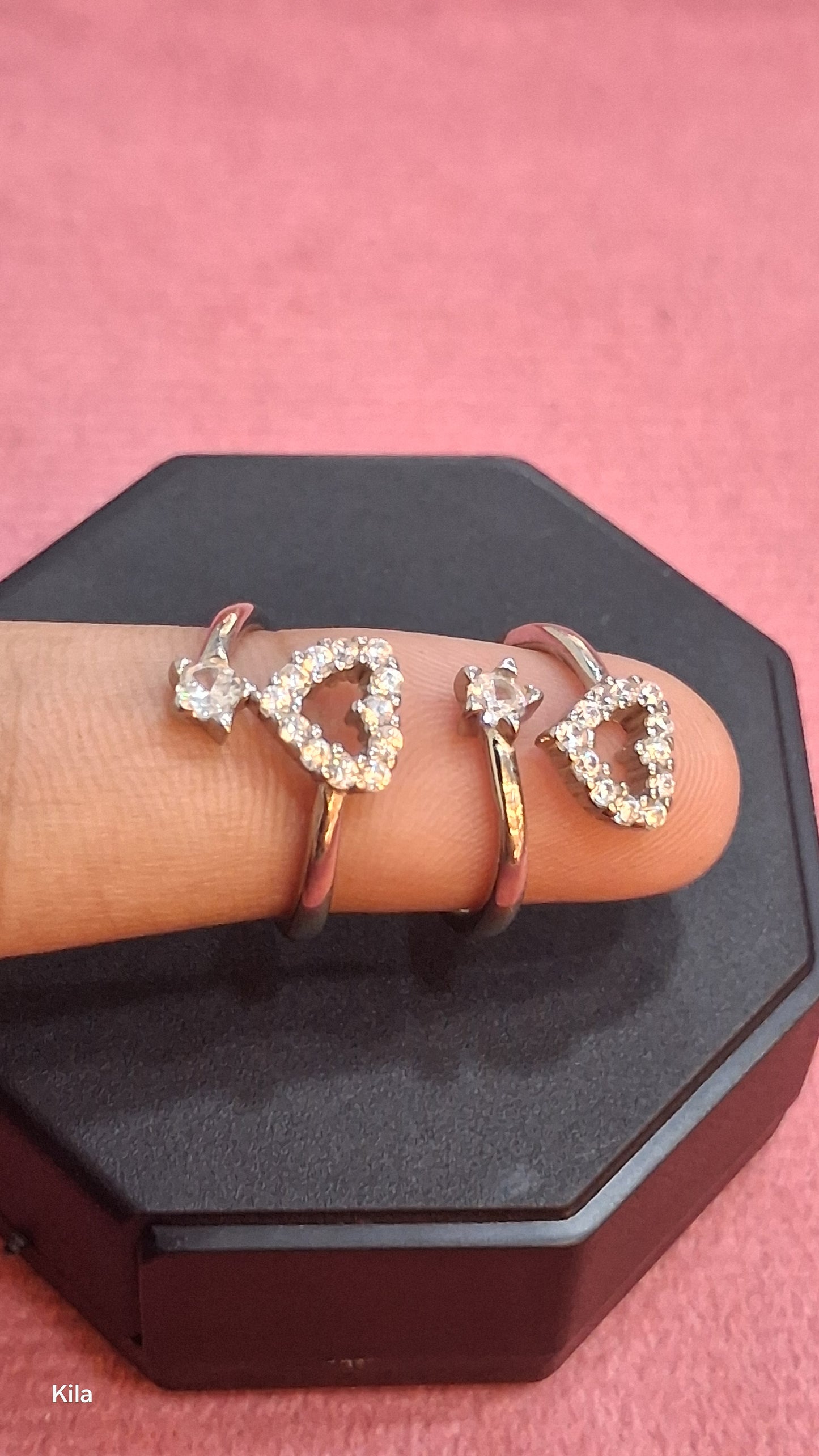 92.5 Silver Heart Shape Toe Rings | Premium Romantic Design | Elegant Jewellery
