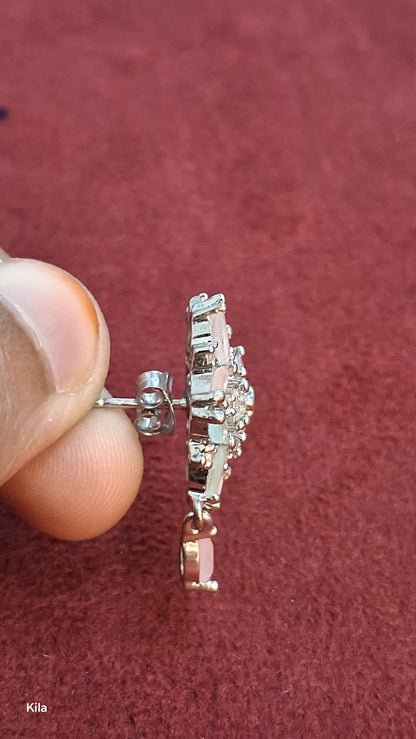 92.5 Silver Pastel Elegance Jewellery | Soft Tone Design | Stylish Collection