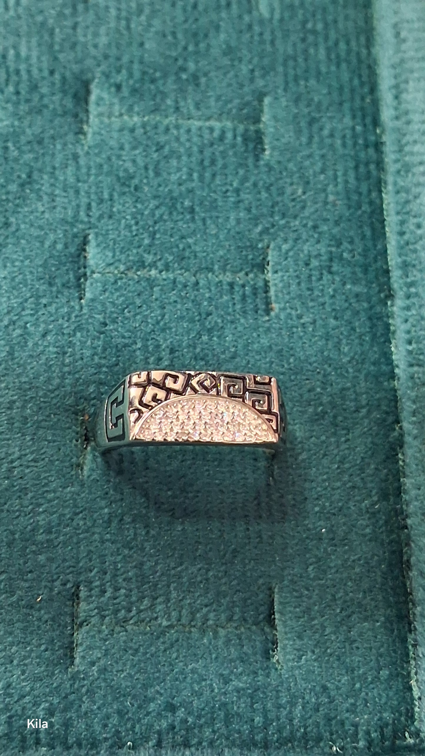 92.5 Silver Men’s Ring Size 23 | Stylish Premium Design | Elegant Jewellery