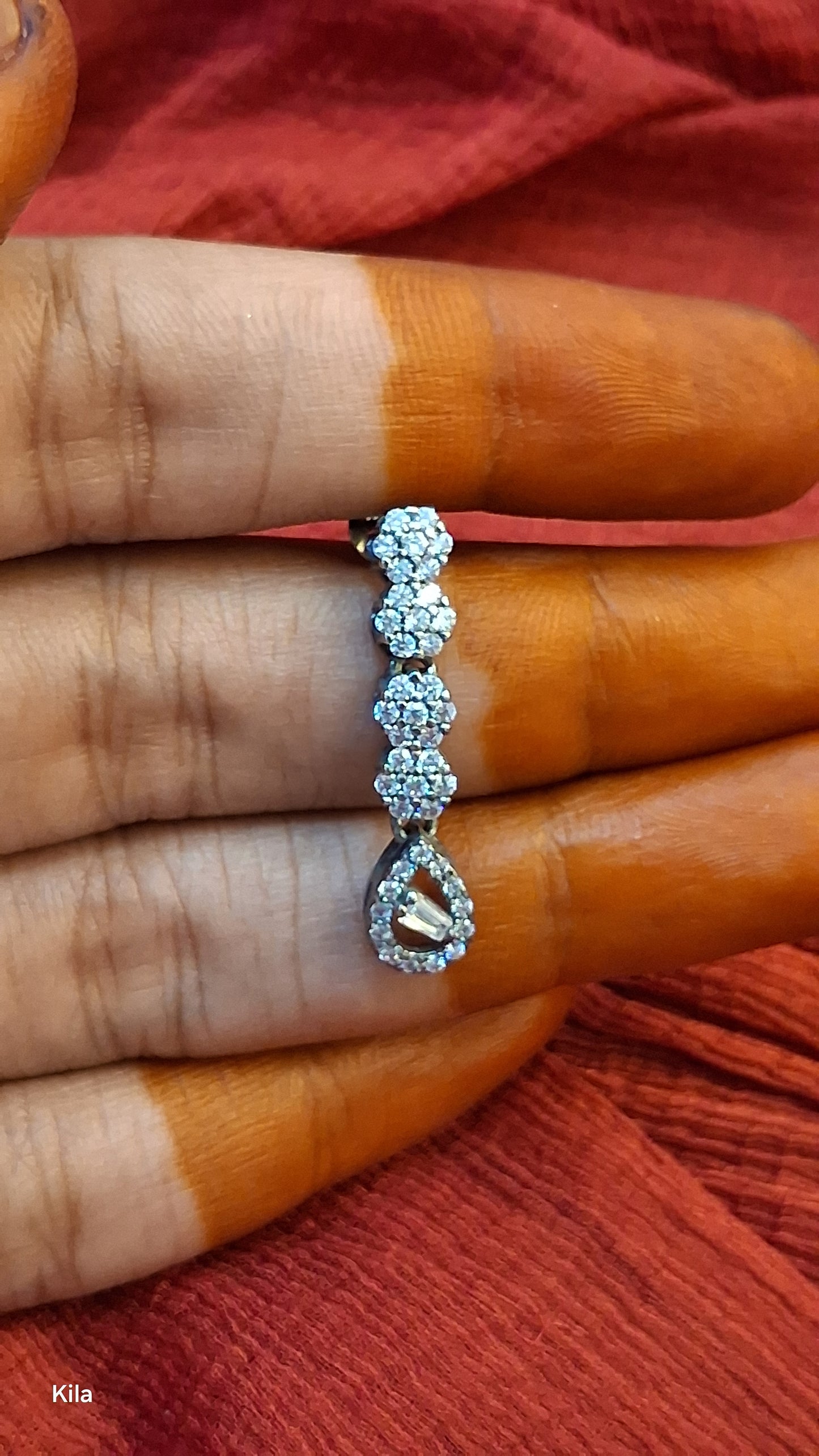 92.5 Silver Earrings | Stylish Refined Design | Elegant Jewellery