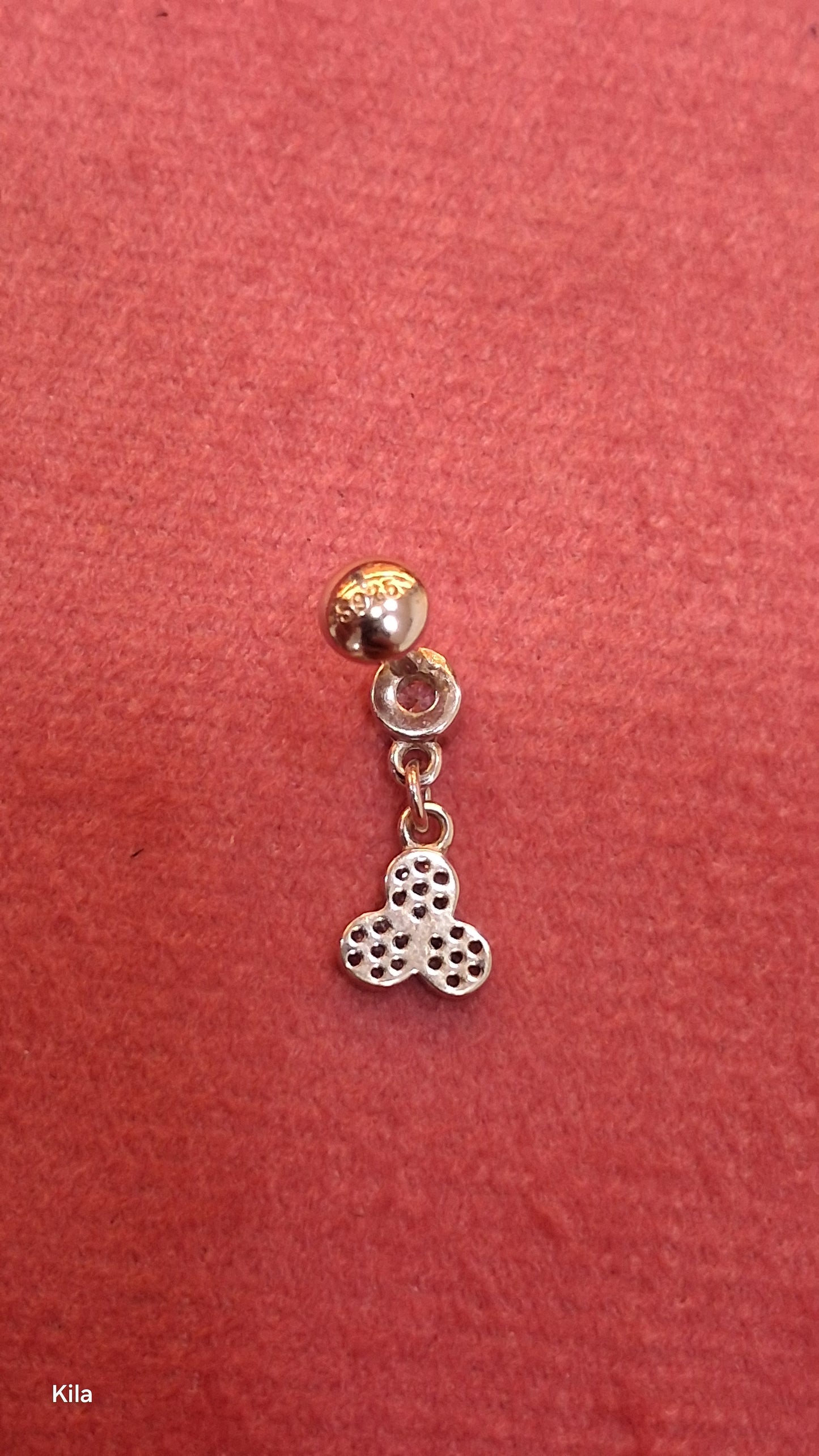 92.5 Silver White Stone Earrings | Premium Sparkle Design | Jewellery