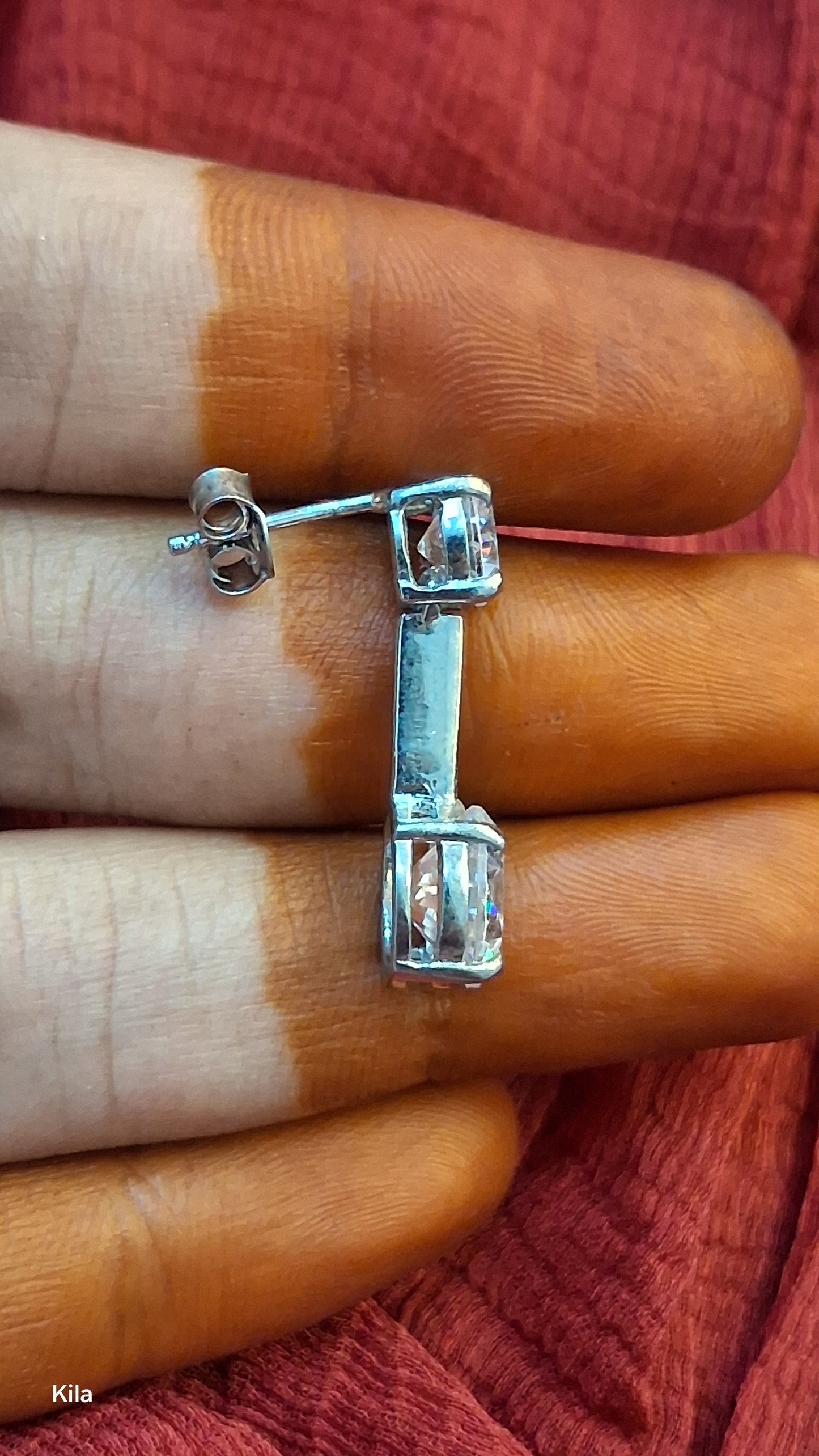 92.5 Silver Earrings | Stylish Elegant Design | Fashion Jewellery