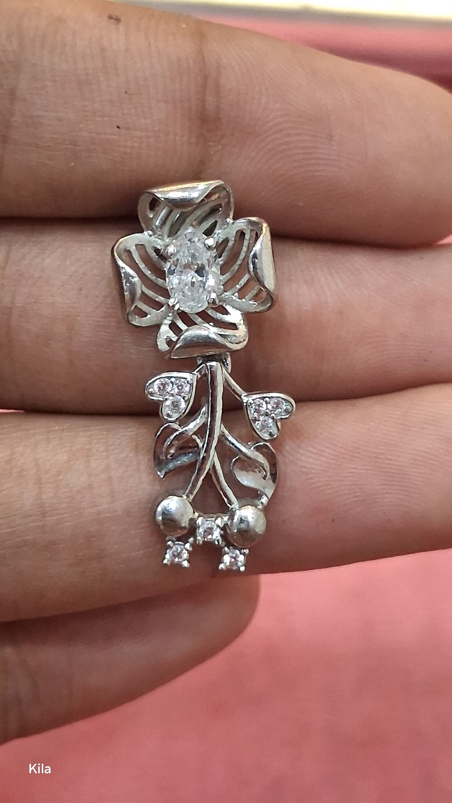92.5 Silver Stylish Earrings | Modern Elegant Design