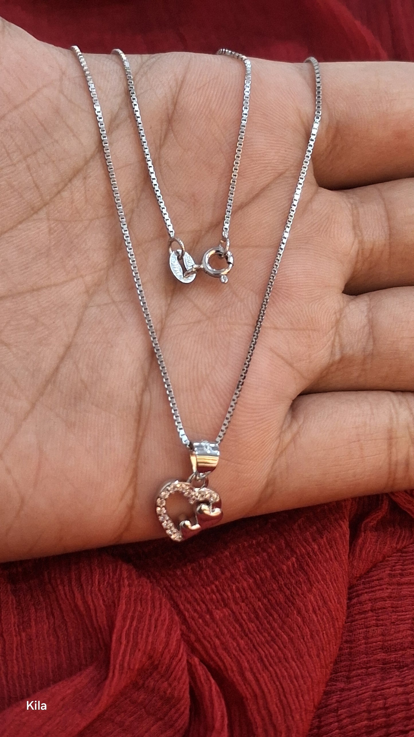 925 Silver Premium Chain 18 Inches | Stylish Minimal Design | Elegant Jewellery