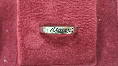 92.5 Silver Couple Rings (Men Size 24 | Women Size 14) | Stylish Premium Matching Design | Jewellery